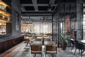Mariasoto interiorista - Diseño de interior para restaurantes estilo industrial